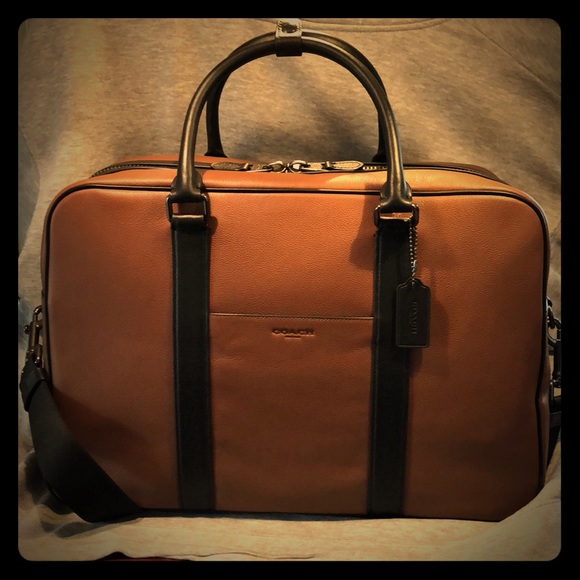 men's coach overnight bag